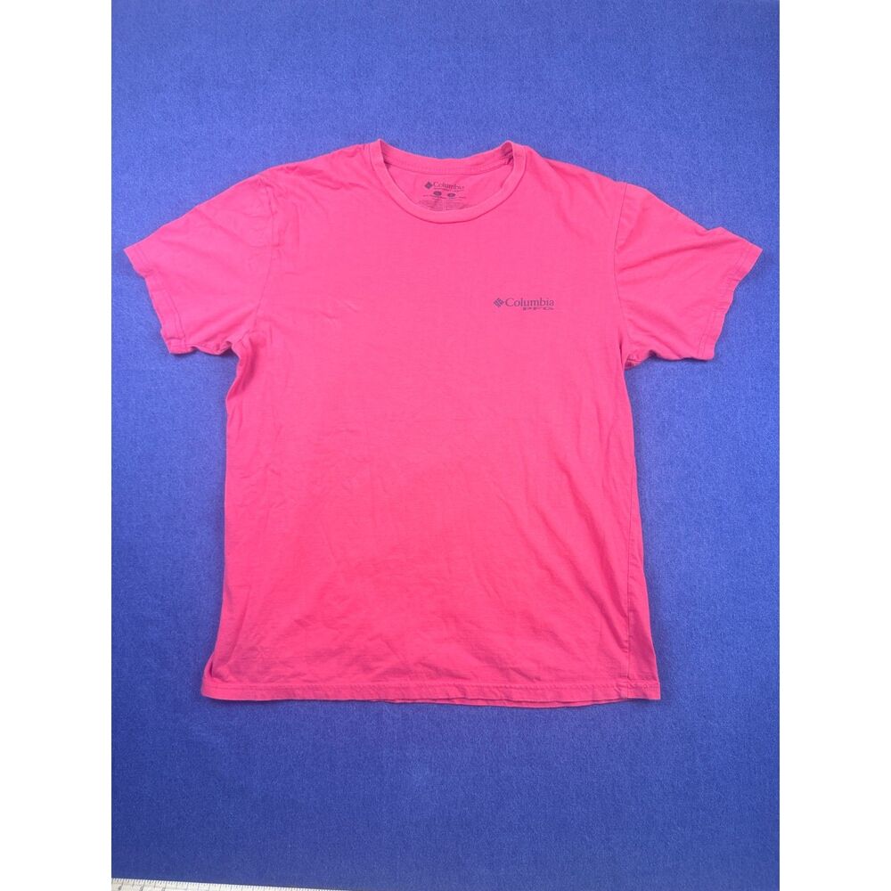 Columbia PFG Men’s Large Red Marlin Performance Fishing Graphic T-Shirt